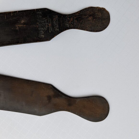 Vintage / Antique John Primble Barber Razor Strop Sharpener - Picture 13 of 16